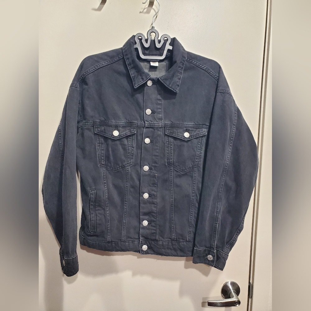 Men's Classic Denim Jacket - Black XS